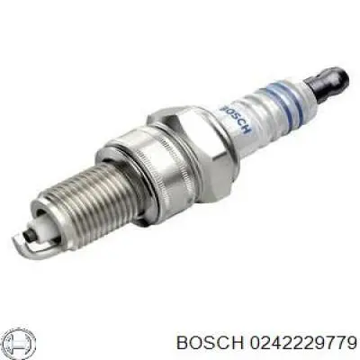 0 242 229 779 Bosch bujía de encendido