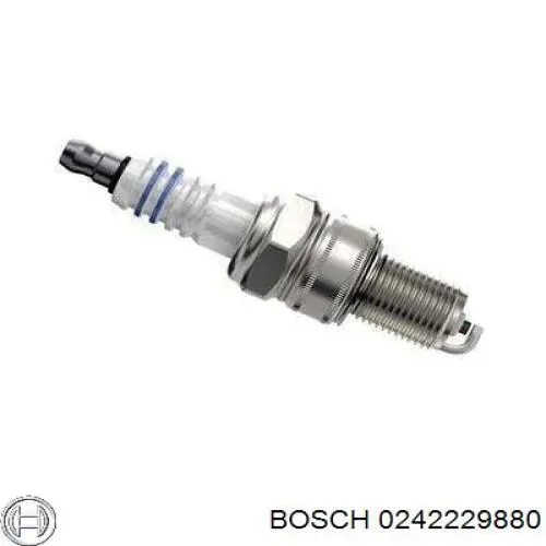 Bujía de encendido Bosch 0242229880