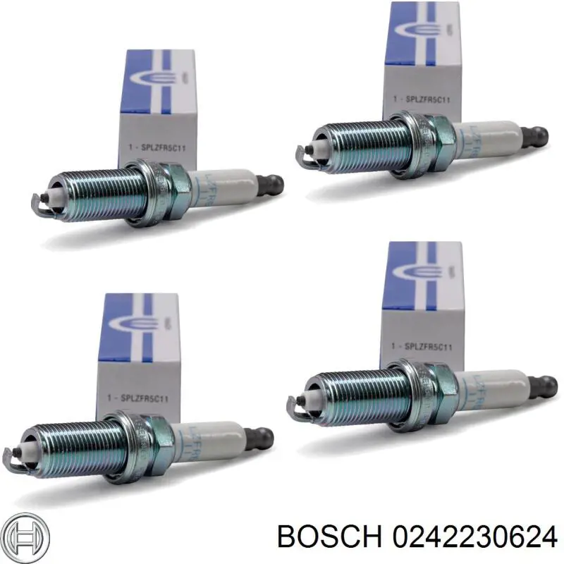 0 242 230 624 Bosch bujía de encendido