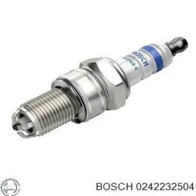 Bujía de encendido Bosch 0242232504