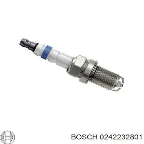 0242232801 Bosch bujía de encendido