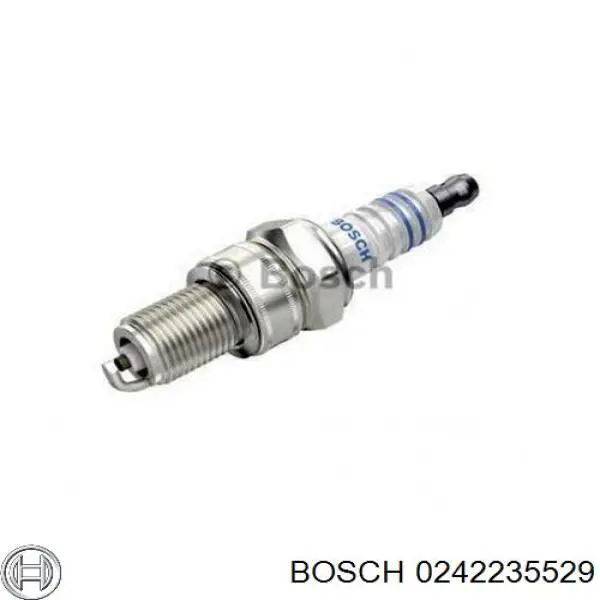 0242235529 Bosch bujía
