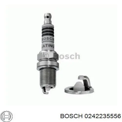 0242235556 Bosch bujía de encendido