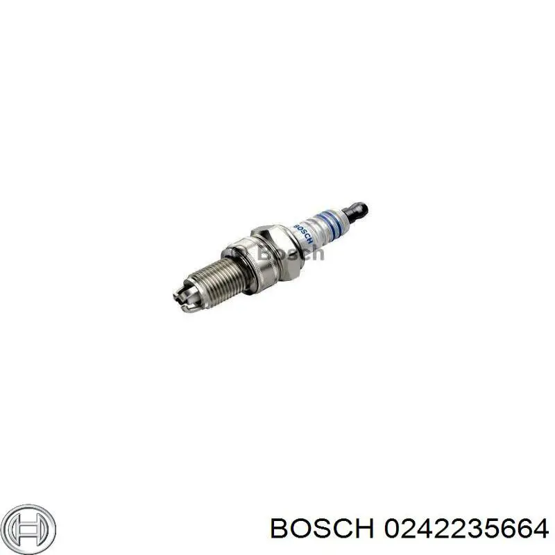 0242235664 Bosch bujía