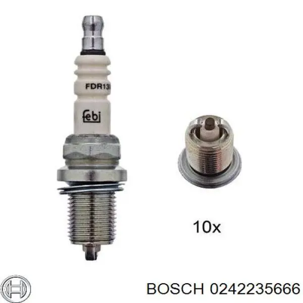 Bujía de encendido Nissan Sunny 3 N14