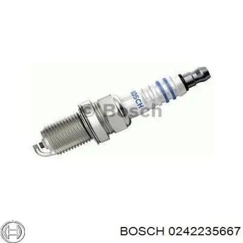 0242235667 Bosch bujía