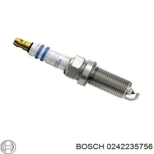 Bujía 0242235756 Bosch