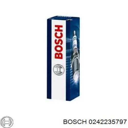 0 242 235 797 Bosch bujía