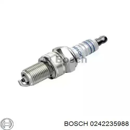 0242235988 Bosch bujía de encendido