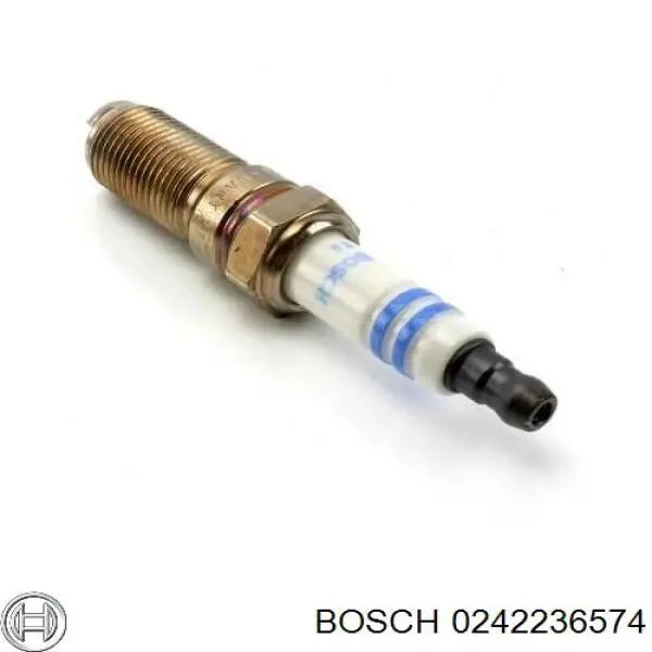 0 242 236 574 Bosch bujía de encendido