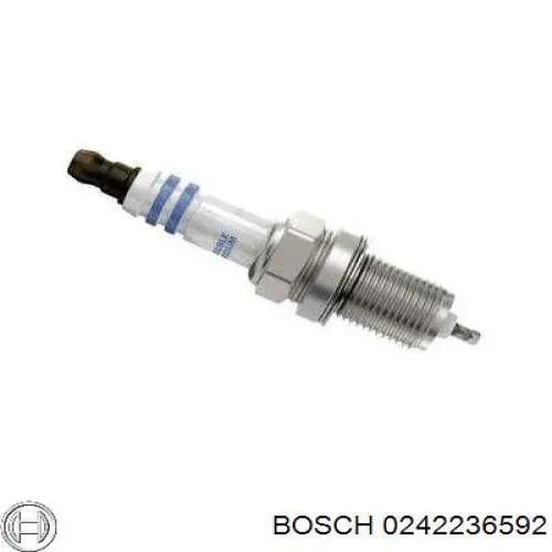 0242236592 Bosch bujía de encendido