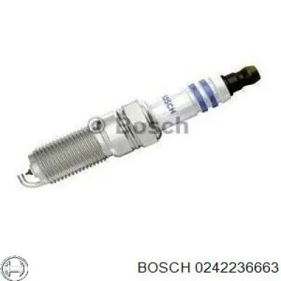 0242236663 Bosch bujía de encendido