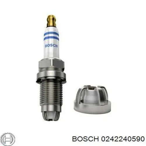 0242240590 Bosch bujía