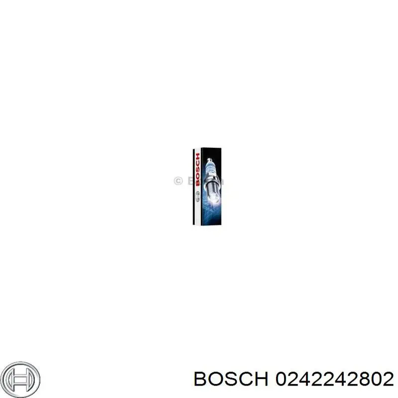 0242242802 Bosch Bujía de ignición