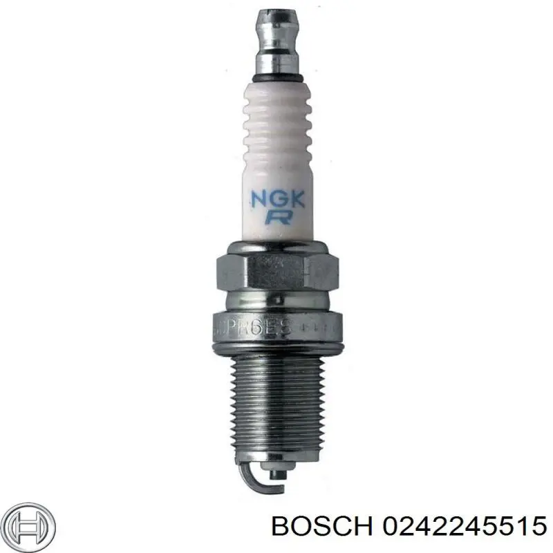 Bujía 0242245515 Bosch