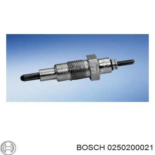 0250200021 Bosch bujía de precalentamiento