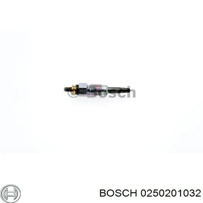 Bujía de precalentamiento 0250201032 Bosch