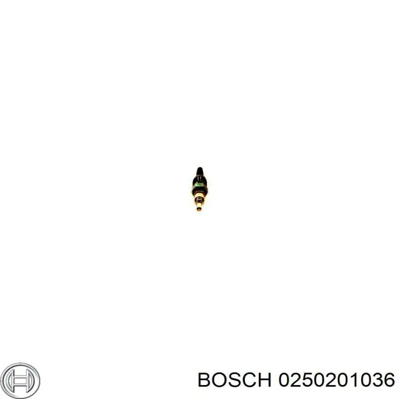 0 250 201 036 Bosch bujía de precalentamiento