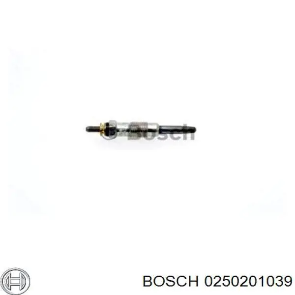 0 250 201 039 Bosch bujía de precalentamiento