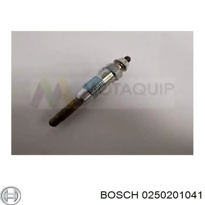 Bujía de precalentamiento 0250201041 Bosch