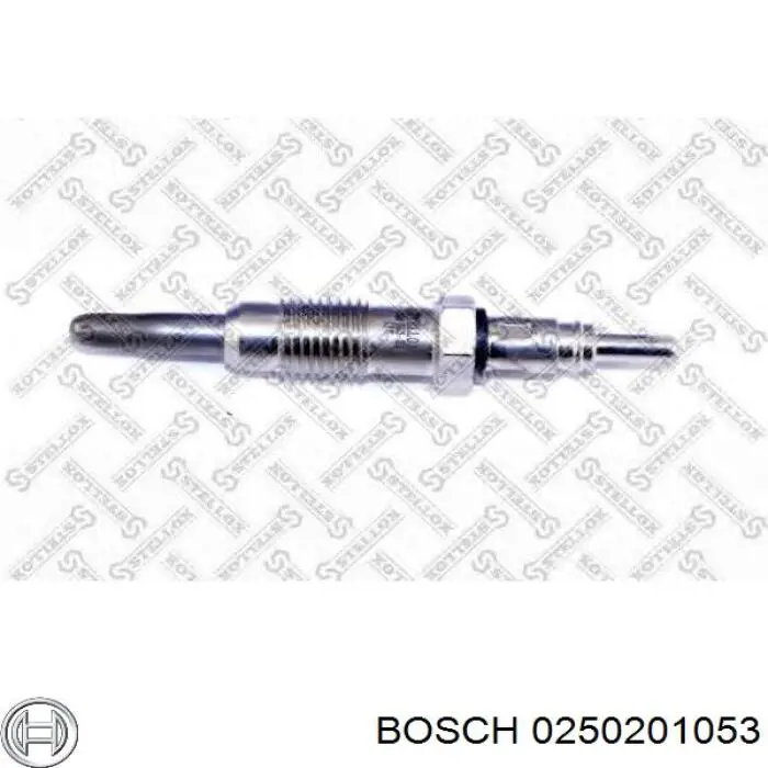 Bujía de precalentamiento 0250201053 Bosch