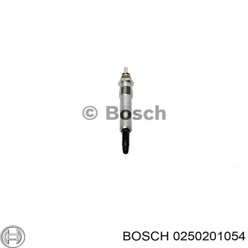 0250201054 Bosch bujía de precalentamiento