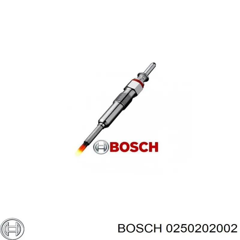 Comprar 0250202002 Bosch Calentadores diésel
