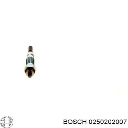 0250202007 Bosch bujía de precalentamiento