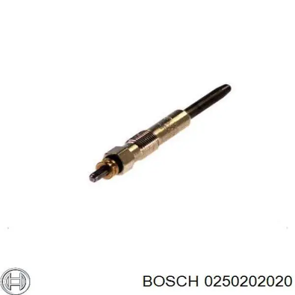 Bujías incandescentes Bosch 0250202020 precio, desde 9,14 EUR