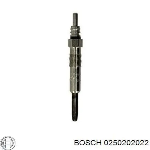 0 250 202 022 Bosch bujía de precalentamiento