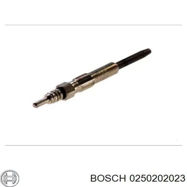 0 250 202 023 Bosch bujía de precalentamiento