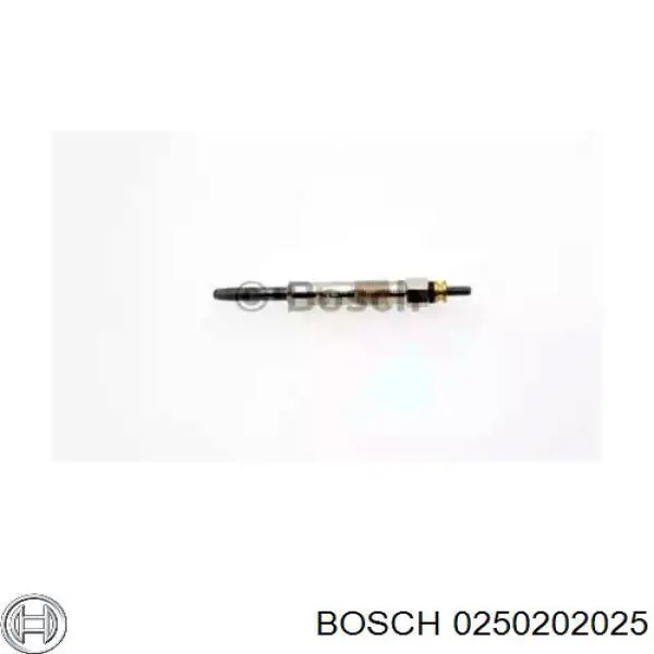 Bujía de precalentamiento 0250202025 Bosch