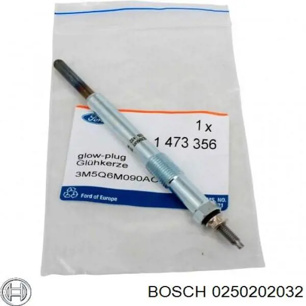 Bujía de incandescencia Peugeot 206 2A/C