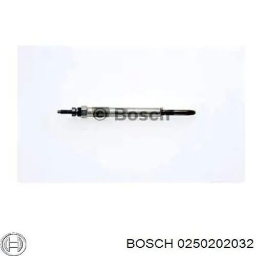 Bujía de incandescencia Peugeot 206 2A/C