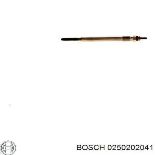 0 250 202 041 Bosch bujía de precalentamiento