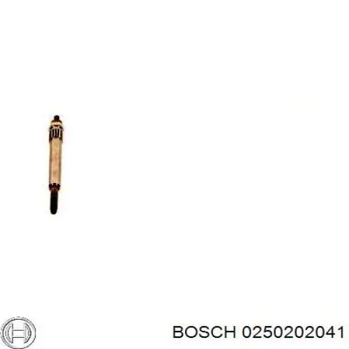 Bujía de precalentamiento 0250202041 Bosch