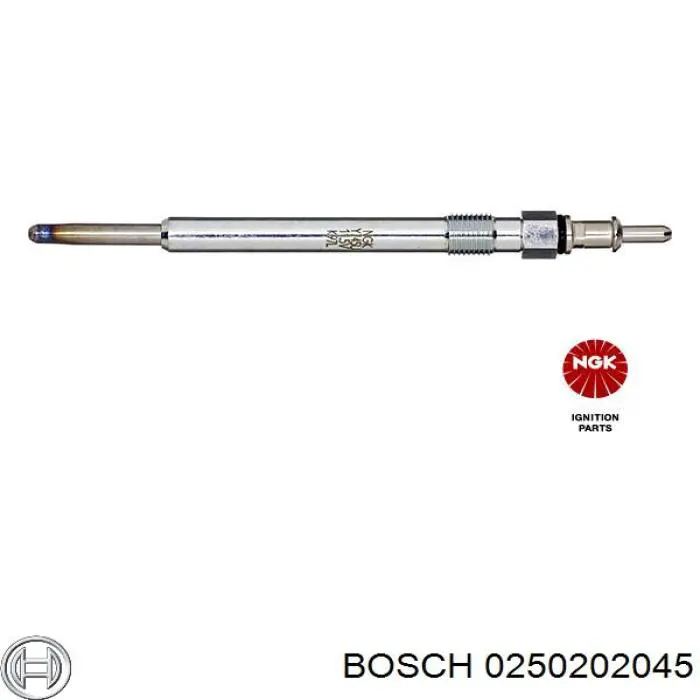 Comprar 0250202045 Bosch Calentadores diésel