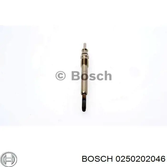 0250202046 Bosch bujía de precalentamiento