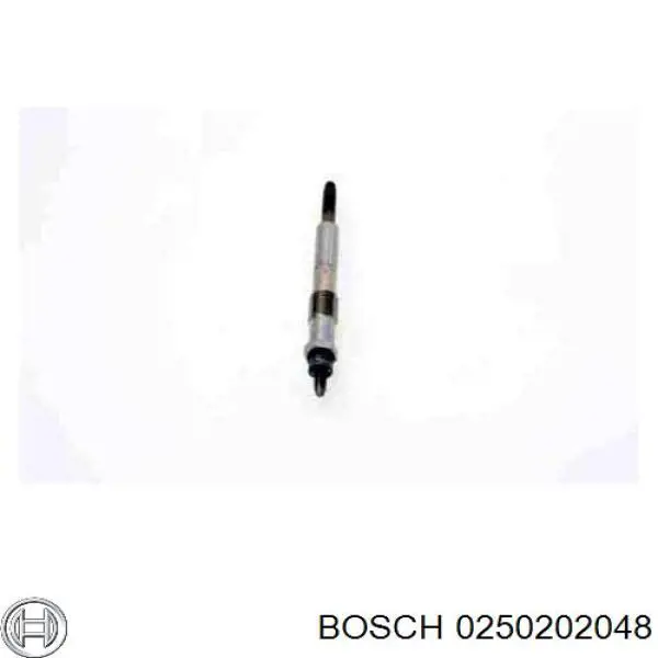 0250202048 Bosch bujía de precalentamiento
