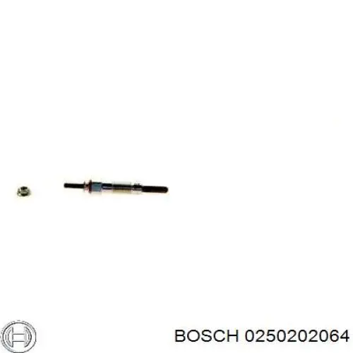 Bujía de precalentamiento Bosch 0250202064