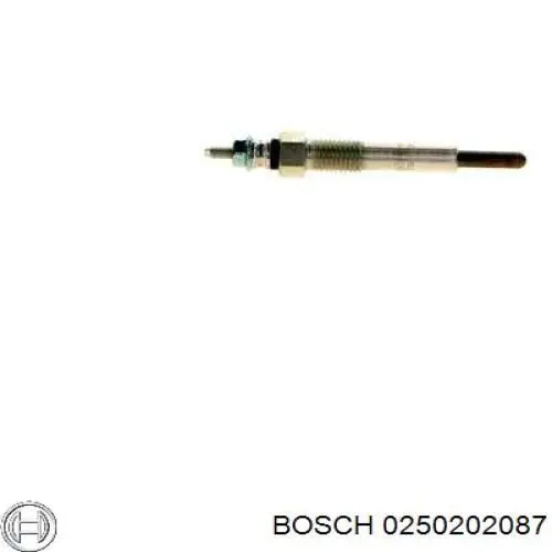 0250202087 Bosch bujía de precalentamiento