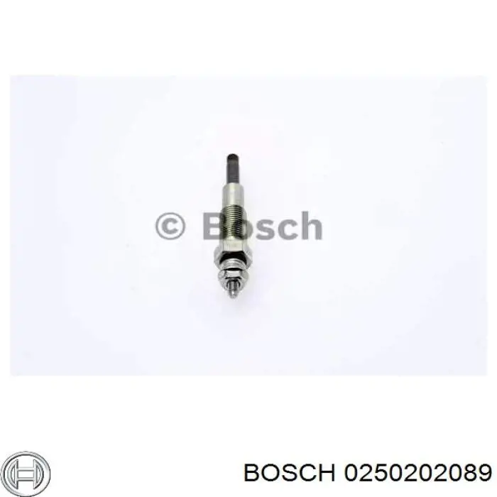 Bujía de precalentamiento 0250202089 Bosch