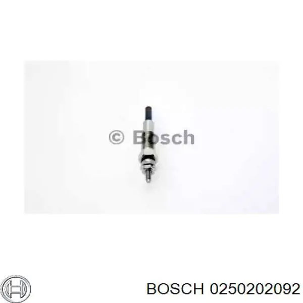 0250202092 Bosch Bujías de calentamiento