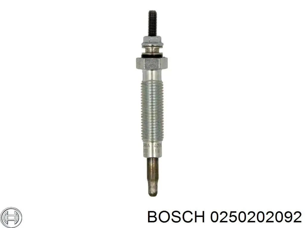 Bujía de precalentamiento Bosch 0250202092