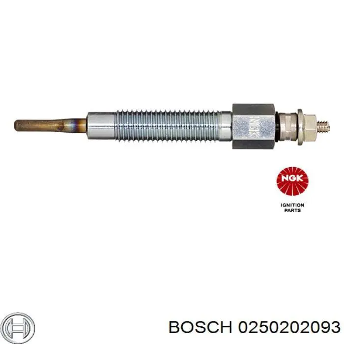 0250202093 Bosch bujía de precalentamiento