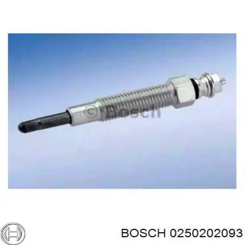 Bujía de precalentamiento 0250202093 Bosch
