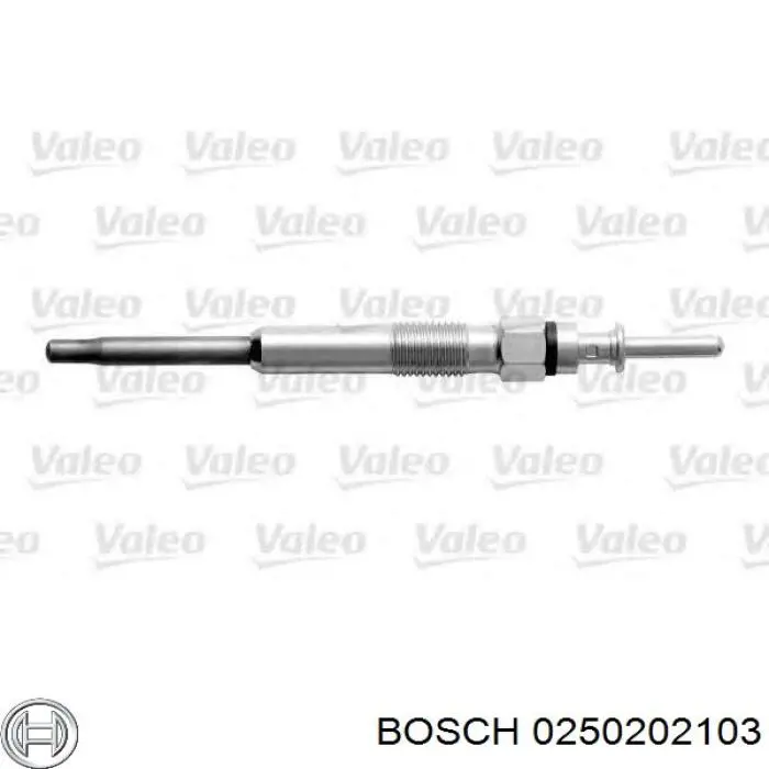 0250202103 Bosch Bujías de calentamiento