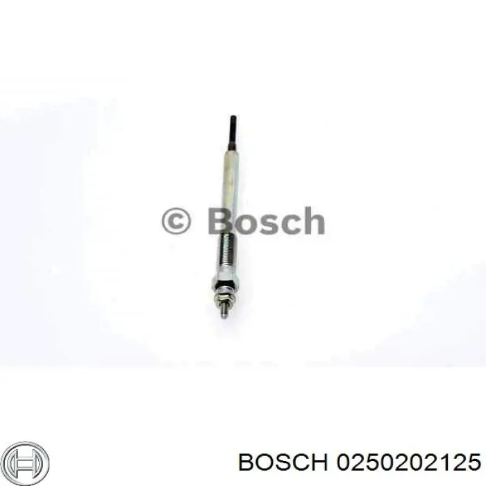 0 250 202 125 Bosch bujía de precalentamiento