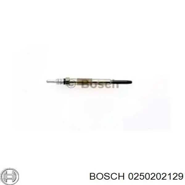 Bujía de precalentamiento 0250202129 Bosch