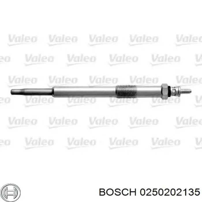 Bujía de incandescencia Peugeot 206 2A/C